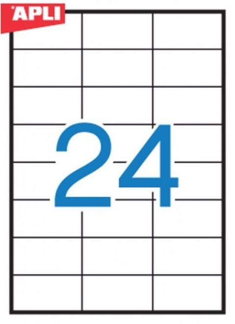 Etykiety 10818 70*37 (25) APLI Apli
