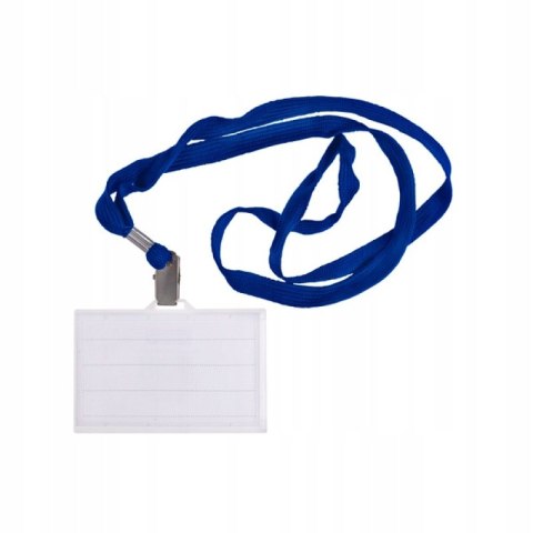 Identyfikator z niebieską taśmą 88*55 DONAU 8347001PL-10 Donau