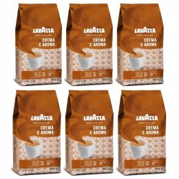 Kawa LAVAZZA CREMA e AROMA 1kg ziarnista (6szt.) Lavazza