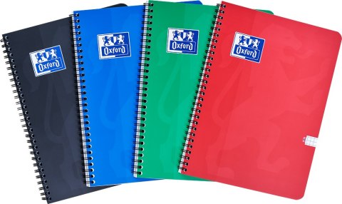 Kołozeszyt Oxford Esse 2SPI A5 80 kartek 90 g kratka 5x5 mm 400175177 Oxford