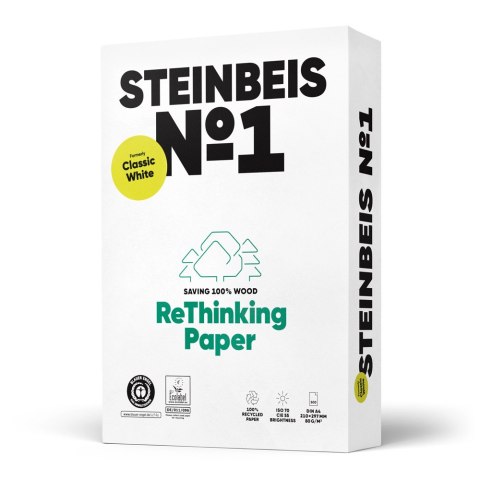 Papier STEINBEIS A4 80g natural white 88334295 Steinbeis