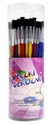 Pędzle w tubie, nr 1 do 6, 72 szt. FIORELLO 170-1428 Fiorello