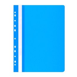 Skoroszyt , PP, A4, miękki, 100/170mikr., wpinany, niebieski, typu OFFICE PRODUCTS 21104121-01 Office Product