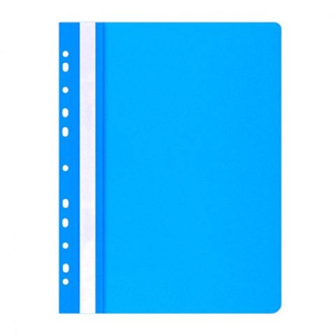 Skoroszyt , PP, A4, miękki, 100/170mikr., wpinany, niebieski, typu OFFICE PRODUCTS 21104121-01 Office Product