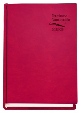 Terminarz NAUCZYCIELA 2025/2026 bordowy T-155V-B Michalczyk i Prokop Michalczyk i Prokop