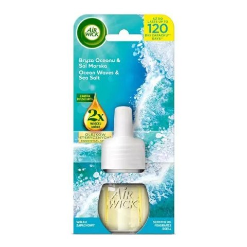 AIR WICK odświeżacz Elektryczny Bryza Oceanu Sól Morska wkład 19 ml 18253 Air wick