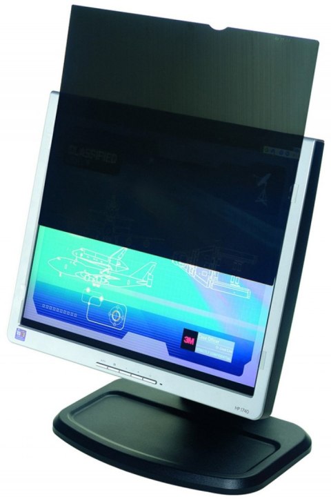 Bezramkowy filtr prywatyzujący 3M_ (PF24.0W9), do montorów, 16:9, 24, czarny 3M