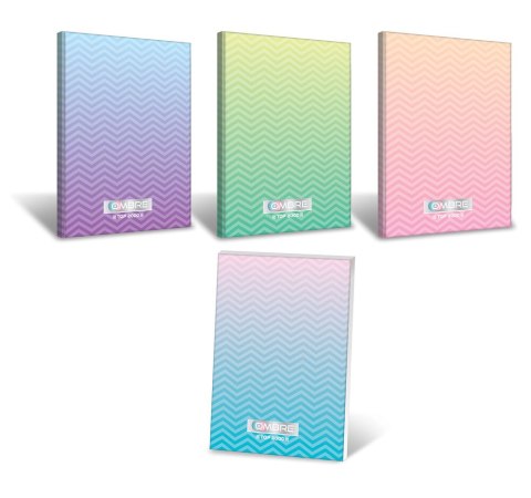 Brulion A5 96_kartek, OMBRE POWDER kratka z marginesem TOP 2000 400122231 Top 2000