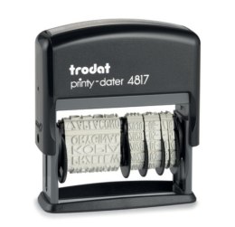 Datownik PRINTY z gotowymi hasłami, bez wkładki, 4817 POL/ISO Trodat