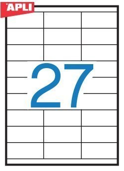 Etykiety 03133 70*30 (100)* APLI Apli