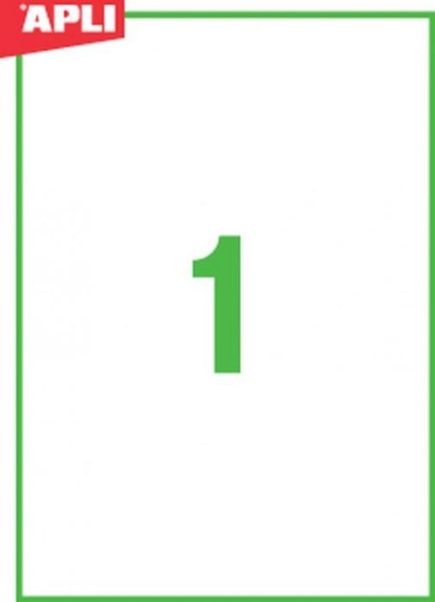 Etykiety 12070 EKO 210*297 *** APLI Apli