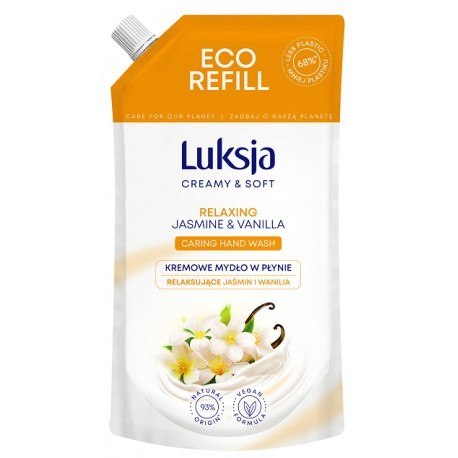 LUKSJA Mydło zapas 400ml JAŚMIN 49176 Luksja