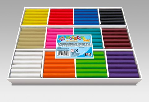 Modelina max 216 wałeczków Sweet Colours 01068 KOMA-PLAST Koma Plast