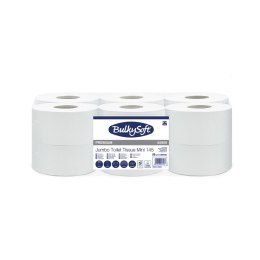 Papier toaletowy mini jumbo 2w 145m (12 rolek) BulkySoft PREMIUM celuloza 65908 Bulky Soft