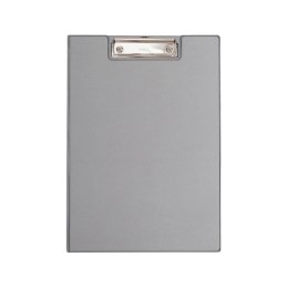 Podkładka Maul A4 z klipsem i okładką, powłoka plastikowa, srebrna (23392/95 ML) Maul