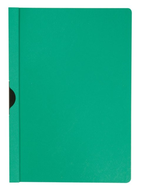 Skoroszyt Q-CONNECT z metalowym klipsem, PP, A4, 200/350mikr., zielony Q-Connect