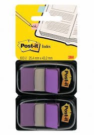 Zakładka ind.3M purpu.680-P2EU 25x43mm 2x50szt.70005077998 3M Post-It