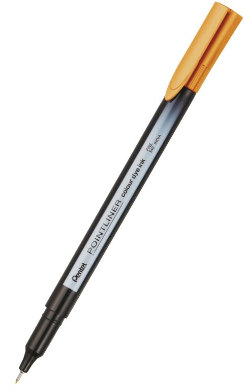 Cienkopis pointliner colour, (pomarańczowy) sunset z tuszem na bazie wody, S40-F3 PENTEL Pentel