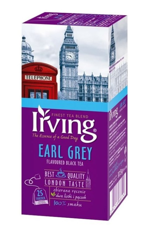 Herbata IRVING Earl Grey 25t czarna Irving