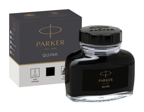 Atrament QUINK w butelce (57 ml) czarny 1950375 PARKER Parker Atrament QUINK w butelce (57 ml) czarny 1950375 PARKER Parker