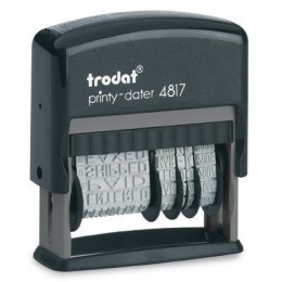 Datownik 4817 PRINTY POLN./ISO z hasłami czcionka 3.8mm samotusz. TRODAT Trodat