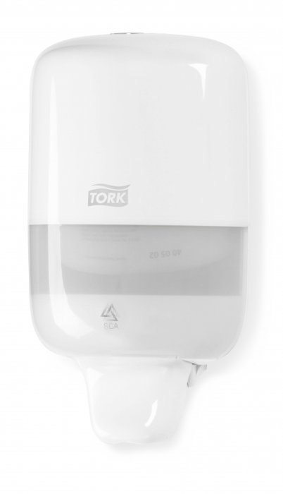 Dozownik mini do mydła w płynie S2 biały 518814 TORK/561000 Tork Dozownik mini do mydła w płynie S2 biały 518814 TORK/561000 Tork