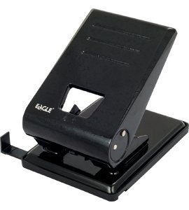 Dziurkacz 837XL EAGLE czarny, dziurkuje do 40 kartek, regulacja rozstawu, 110-1047 Eagle