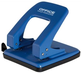 Dziurkacz OFFICE PRODUCTS, dziurkuje do 40 kartek, metal, niebieski 	18052511-01 Office Products