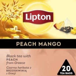 Herbata LIPTON PIRAMID PEACH Mango Brzoskwinia 20t Lipton