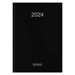 Kalendarz Dzienny Szefa A5 Czarny 2024 9588310 Herlitz Herlitz
