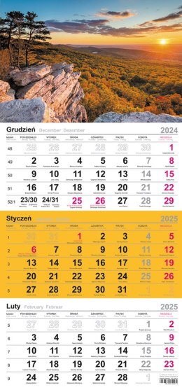 Kalendarz trójdzielny(H)2025 Michalczyk i Prokop T-106T-11 Michalczyk i Prokop