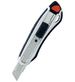 Nóż do papieru GR-8100 ALUMINIOWY, mix kolorów, 18 mm GRAND 130-1657 Grand