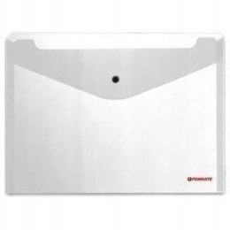 Teczka kopertowa na zatrzask A4 przezroczysta PP-231 TT6705 PENMATE Penmate