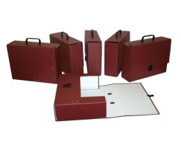 Teczka z rączką MAXI 2 bordo DELFIN 10cm Delfin