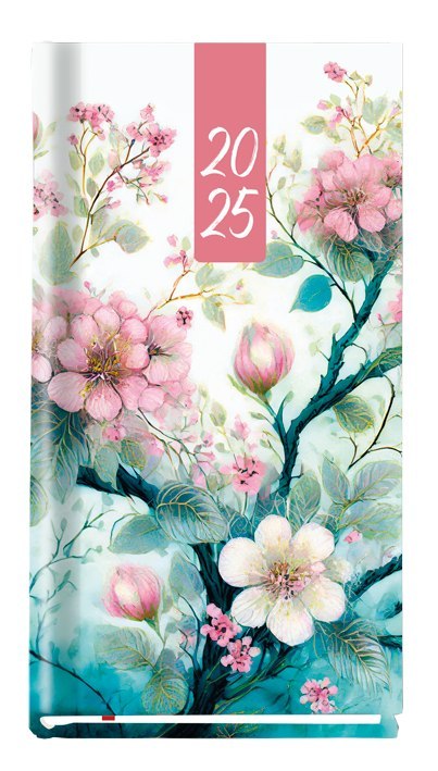 Terminarz Koliber 75x130mm 2025 Michalczyk i Prokop T-320-04 KALENDARZ tydzień na 2 stronach Michalczyk i Prokop