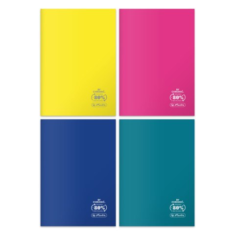 Zeszyt A5 60k. kratka eco PP colors 9552308 Herlitz Herlitz