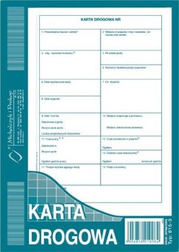815-3N Karta drogowa A5 Numeryczna Michalczyk i Prokop