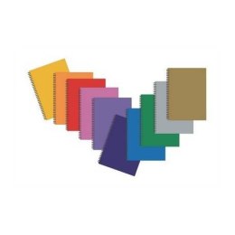 Brulion na spirali A7 80k.kratka T.O PASTELOWY TT6911 TADEO Penmate