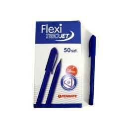 Długopis FLEXI TRIO JET niebieski TT7530 PENMATE Penmate