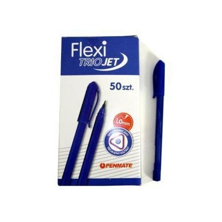 Długopis FLEXI TRIO JET niebieski TT7530 PENMATE Penmate