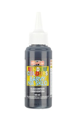 Farba witrażowa kontur.czarna 60ml 9742016 Koh-i-noor