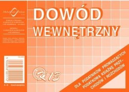 K-13 Dowód wewnętrzny A6 MICHALCZYK&PROKOP Michalczyk i Prokop