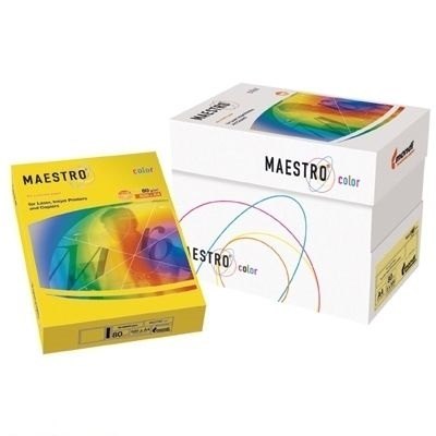 Papier A4 160g kość słoniowa 250a BE66 MAESTRO COLOR pastel Maestro