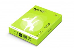 Papier xero MAESTRO COLOR A4 80g NEOGN neonowy odcień zielony Maestro