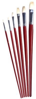 Pędzle 685A płaskie 6 szt. rozm. 1-11, 6 szt. GRAND 170-1425 Grand