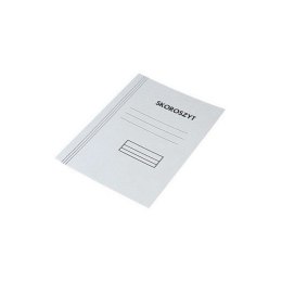 Skoroszyt zwykły A4 biały 350g 50szt. KIEL-TECH Kiel-Tech