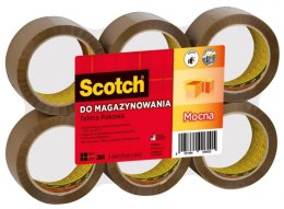 Taśma pakowa SCOTCH (309 BRW), MOCNA, akrylowa, cicha, 50mm, 66m, brązowa UU010249330 3M-UU010249330 Scotch 3M