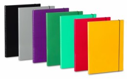 Teczka skrzydłowa z rzepem CARIBIC 2cm różowa VAUPE, 343/11 VauPe