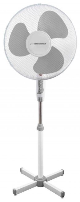 Wentylator stojący ESPERANZA biało-szary EHF001WE HURRICANE Esperanza