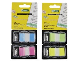 Zakładki indeksujące PET Z-TYPE 43*25 2x50szt neon ziel/żółte 960124 D.RECT D.Rect